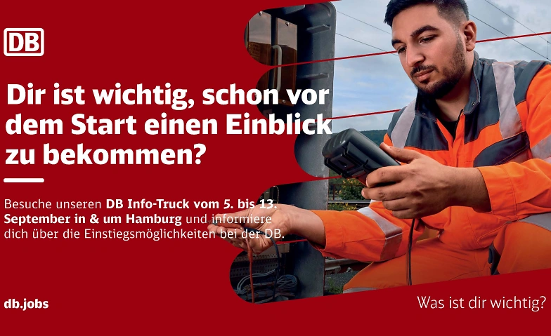 Event-Image for 'Besuche den DB Info-Truck in & um Hamburg'