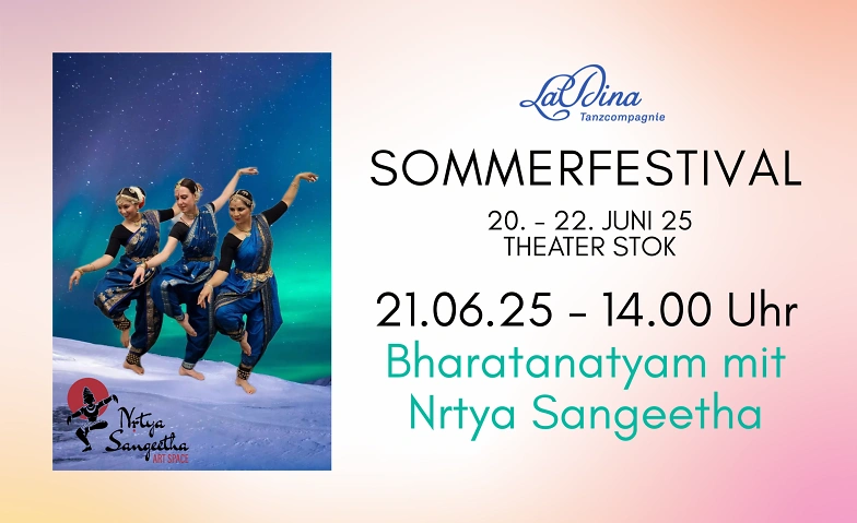Bharatanatyam Auff&uuml;hrung mit Nrtya Sangeetha Art Space Billets