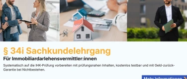 Event-Image for '&sect; 34i IHK Sachkundepr&uuml;fung online sicher vorbereiten'