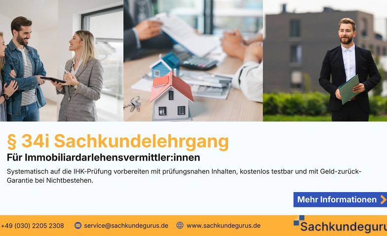 Event-Image for '&sect; 34i IHK Sachkundepr&uuml;fung online sicher vorbereiten'