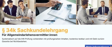 Event-Image for '&sect; 34k IHK Sachkundepr&uuml;fung online sicher vorbereiten'