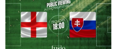 Event-Image for 'EM Public Viewing - ACHTELFINALE - England x Slowakia'
