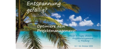 Event-Image for 'CRASH-KURS Projektmanagement 14.-16.10.2025 in FREIBURG'