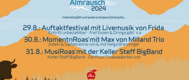 Event-Image for 'Almrausch 2024: Auftakt mit Livemusik von Frida'
