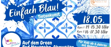 Event-Image for 'Einfach Blau! Tintenkunst Kurs 2'
