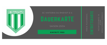 Event-Image for 'Dauerkarte SC Viktoria 04 Rheydt Saison 23/24'