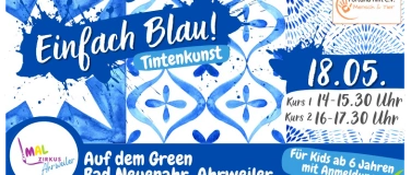 Event-Image for 'Einfach Blau! Tintenkunst Kurs 1'