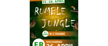 Event-Image for 'Rumble in the Jungle - 26. April - DJ Exchange - Alsfeld'