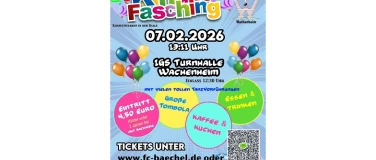 Event-Image for 'Kinderfasching vom 1. FC Bächel Wachenheim e.V.'
