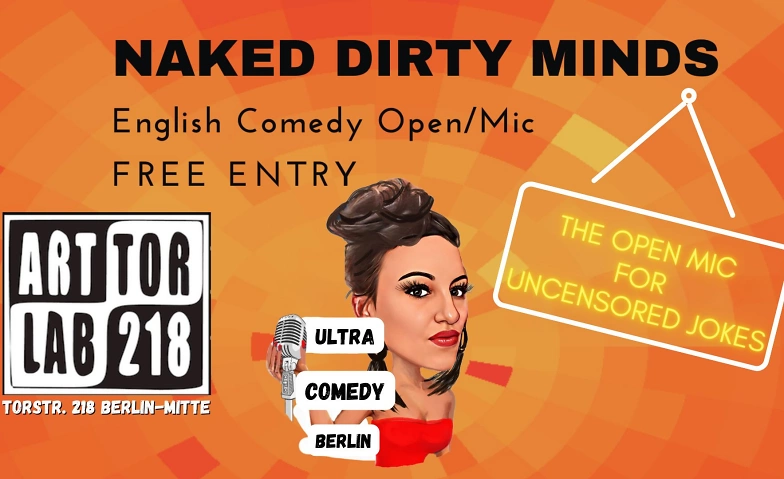 Event-Image for 'Naked Dirty Minds The English Comedy Open Mic'