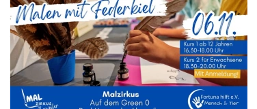 Event-Image for 'Malen mit Federkiel Kurs 1 ab 12 Jahren'