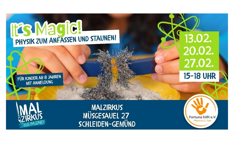 Event-Image for 'Its Magic! Physik zum ANfassen und Staunen'