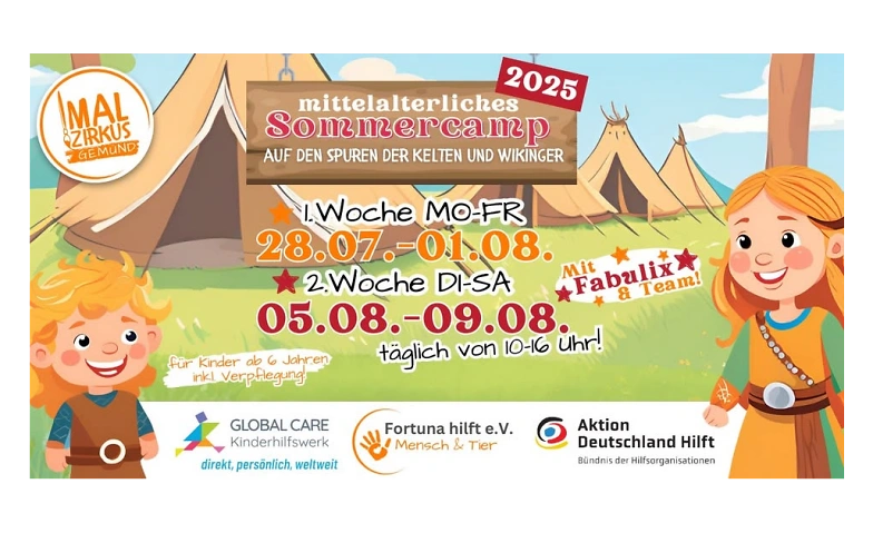 Mittelalterliches Sommercamp 2025 Woche 2 ${singleEventLocation} Billets