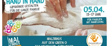 Event-Image for 'Hand in Hand - Gipshände gestalten für die ganze Familie'