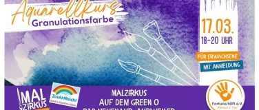 Event-Image for 'Aquarellkurs - Granulationsfarbe'