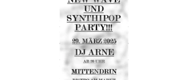 Event-Image for 'New Wave und Synthipop Party'