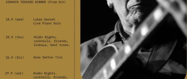 Event-Image for 'HIDÉN HARLEKIN JAZZ PIANO NIGHT Lukas Gernet'