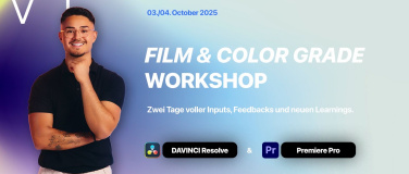 Event-Image for 'Intensiv-Workshop: Film & Color Grading (2 Tage)'