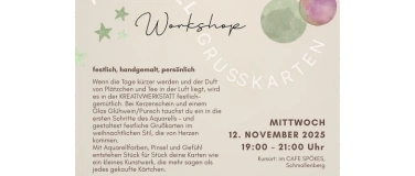Event-Image for 'Aquarell Grußkarten Workshop - 12.11.2025'