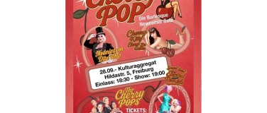 Event-Image for 'Cherry Pop Burlesque Newcomer Gala von Elena La Gatta 2025'