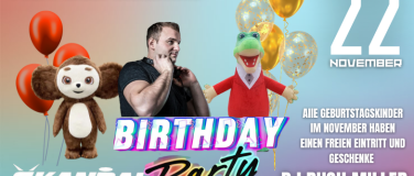 Event-Image for 'BIRTHDAY PARTY NOVEMBER'
