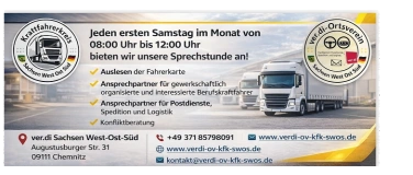 Event-Image for 'Sprechstunde des Kraftfahrerkreises Sachsen West-Ost-S&uuml;d'