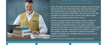 Event-Image for 'Wenn der Virusglaube geht, kommen Frieden und Gesundheit'