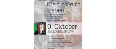 Event-Image for 'Vortrag Soziale Dreigliederung mit Dr. Valentin Wember'