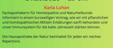 Event-Image for 'Homöopathie trifft Pflanzenkraft; Vortrag'