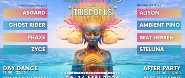 Event-Image for 'RAUMKLANG meets TRIBE OF US  - Daydance & Afterparty 16.05.'