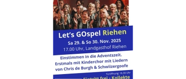 Event-Image for 'Let‘s GOspel Riehen'