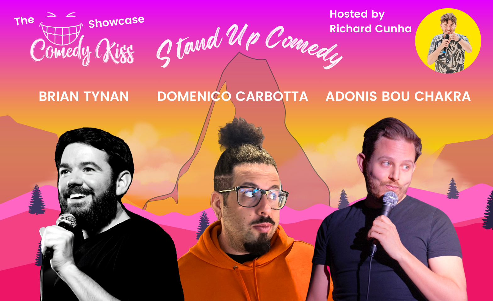 Comedy Kiss Showcase Billets