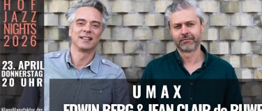Event-Image for 'HOF JAZZ NIGHTS 2026 - UMAX &ndash; UTRECHT MUSICAL AXPERIMENTS'