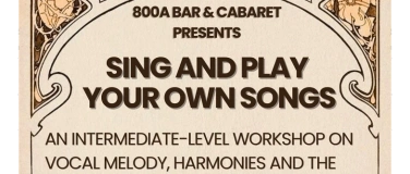 Event-Image for 'Sing and Play your own Songs - Workshop'