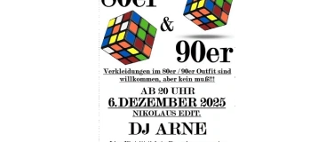 Event-Image for '80er 90er Party - Die Nikolaus Edition'