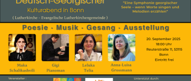 Event-Image for 'Deutsch-Georgischer Kulturabend – Bonn, Lutherkirche'