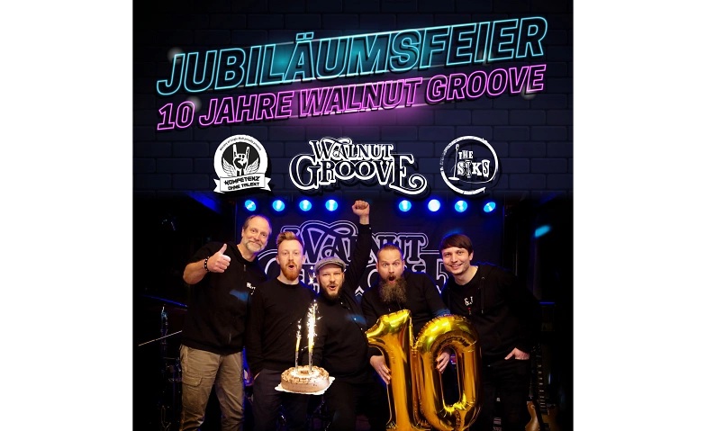 Jubiläumsfeier "Walnut Groove" - mit "The SiKS" und "KoT" Schlachthof Eisenach, Langensalzaer Straße 43, 99817 Eisenach Tickets