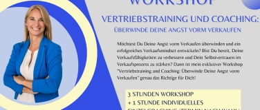 Event-Image for 'Vertriebstraining: Überwinde Deine Angst vorm Verkaufen'