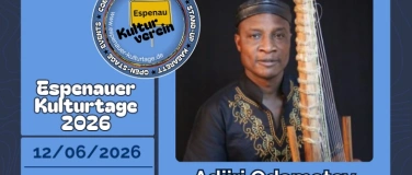 Event-Image for 'Espenauer Kulturtage 2026 - Adjiri Odametey'