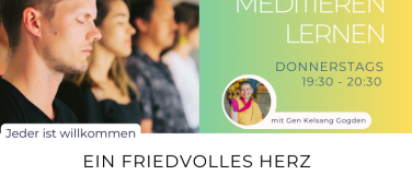 Event-Image for 'Meditieren lernen am Donnerstag'