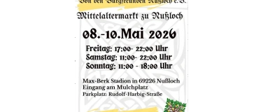 Event-Image for 'Mittelaltermarkt zu Nußloch'