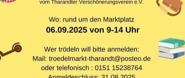 Event-Image for 'Tharandt räumt auf! - 8. Tharandter Trödel- und Kindersachen'