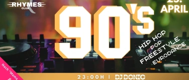Event-Image for '90er Party mit DJ Donic'