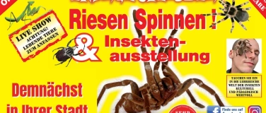 Event-Image for 'Das Original Insectophobie Riesenspinnen & Insekten'
