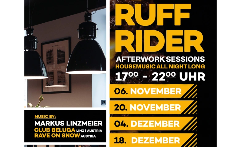 Event-Image for 'RUFFRIDER  Die Afterwork Sessions @ Ruff’s Burger Landshut'