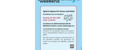 Event-Image for 'Biblioweekend'