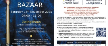 Event-Image for 'Christmas Bazaar, Anglican Church of Basel'