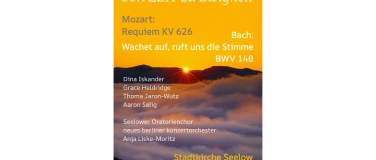 Event-Image for 'Mozarts Requiem und BWV 140 - Von ZEIT zu Ewigkeit'