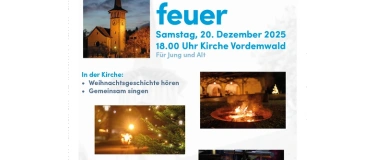 Event-Image for 'Adventsfeuer in der Kirche Vordemwald'