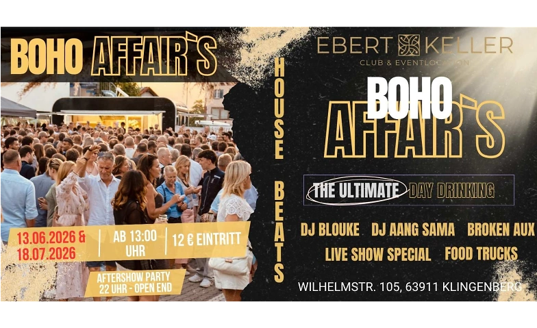 Event-Image for 'BOHO AFFAIRS 2.0'